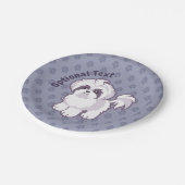 Kawaii Shih Tzu Papieren Bordje (Gekanteld)