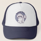 Kawaii Shih Tzu Trucker Pet (Voorkant)
