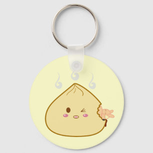 Kawaii "SioPao" Meatbun Attack Sleutelhanger