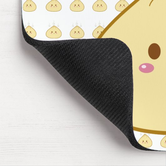 Kawaii "SioPao" Meatbun Bitemark Muismat (Hoek)