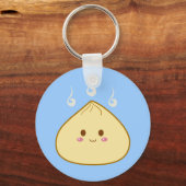 Kawaii "SioPao" Meatbun Sleutelhanger (Voorkant)
