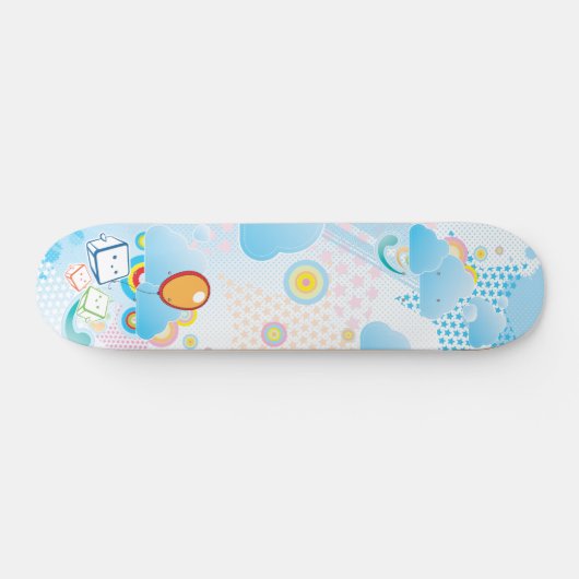 Kawaii Skateboard (Horizontaal)