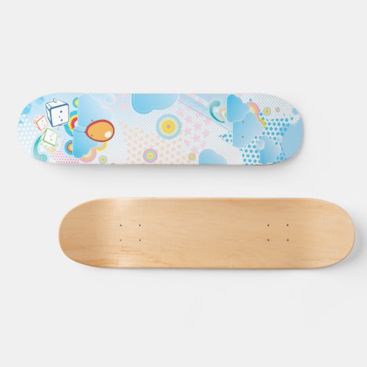 Kawaii Skateboard (Horizontaal)