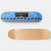 Kawaii skater persoonlijk skateboard (Horizontaal)