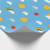 Kawaii Skies Cadeaupapier (Hoek)