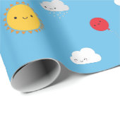Kawaii Skies Cadeaupapier (Rol Hoek)