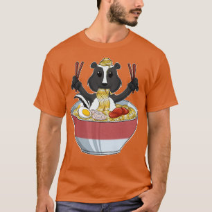 Kawaii Skunk Japans Ramen Noodles I Otaku Anime T-shirt