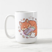 Kawaii Slaap Gamen Vos Mok (Links)