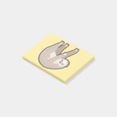 Kawaii Sloth Post-it® Notes (Schuin)