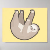 Kawaii Sloth Poster (Voorkant)