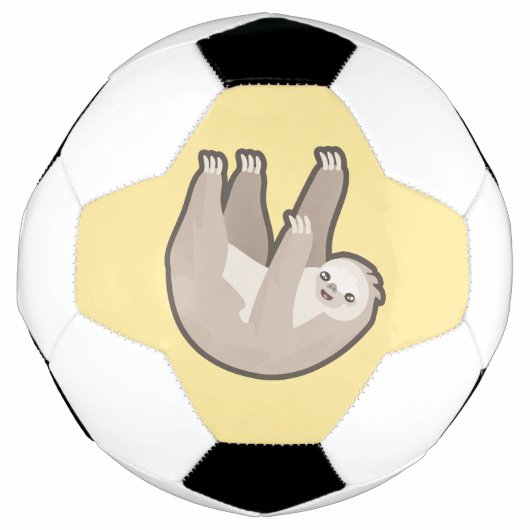 Kawaii Sloth Voetbal (Voorkant)