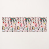 Kawaii Sloths Yoga Mat (Achterkant (horizontaal))