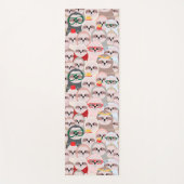 Kawaii Sloths Yoga Mat (Voorkant)