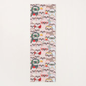 Kawaii Sloths Yoga Mat (Achterkant)