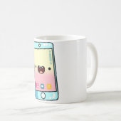 Kawaii Smartphone Koffiemok (Voorkant rechts)
