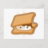Kawaii Smore Briefkaart (Voorkant)