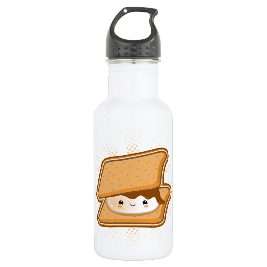 Kawaii Smore Waterfles (Voorkant)