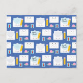 Kawaii Snail Mail Briefkaart (Voorkant)