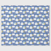 Kawaii Snail Mail Cadeaupapier (Vlak)