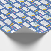 Kawaii Snail Mail Cadeaupapier (Hoek)