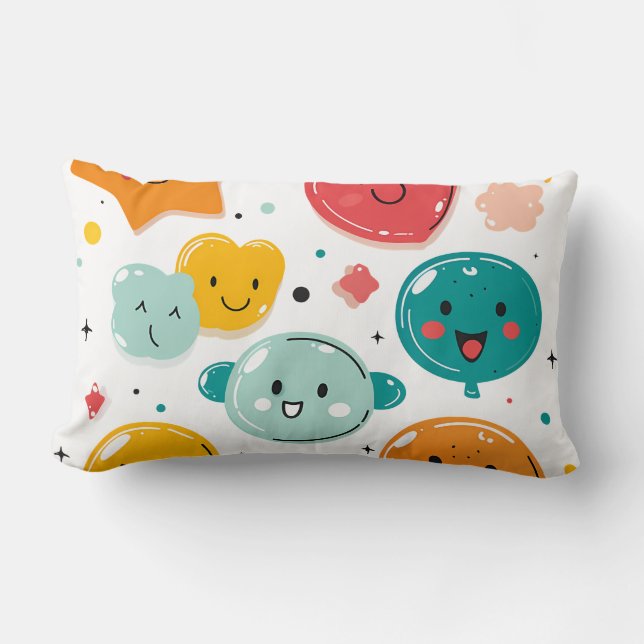 Kawaii Snoep Dreams Sierkussen Kussen (Voorkant)