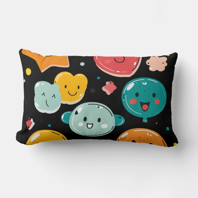 Kawaii Snoep Dreams Sierkussen Kussen (Voorkant)