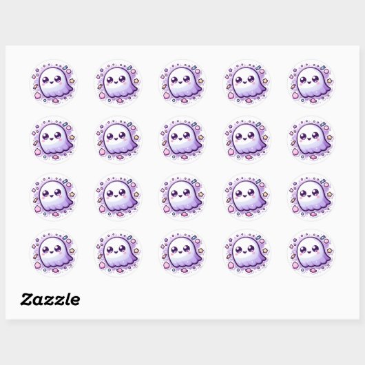 Kawaii Snoep Geest Ambacht Sticker Schattig Grieze (Vel)