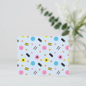 Kawaii Snoep Licorice Allsorts Briefkaart (Staand voorkant)