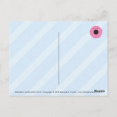 Kawaii Snoep Licorice Allsorts Briefkaart (Achterkant)