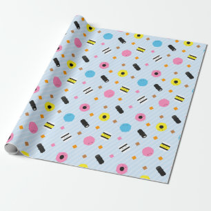 Kawaii Snoep Licorice Allsorts Cadeaupapier