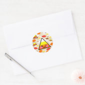 Kawaii Snoep Mais Ronde Sticker (Envelop)