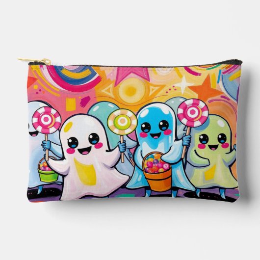 Kawaii Snoep Parade Kleurrijke Schattigee Cartoon Etui (Voorkant)