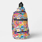 Kawaii Snoep Parade Kleurrijke Schattigee Cartoon Sling Bag (Voorkant)