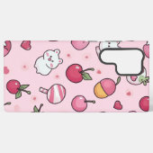 Kawaii-Snoep Samsung Galaxy Hoesje (Achterkant horizontaal)