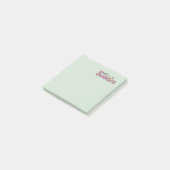 Kawaii Snoep Thema Motief Post-it® Notes (Schuin)