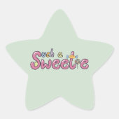 Kawaii Snoep Thema Motief Ster Sticker (Voorkant)