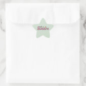 Kawaii Snoep Thema Motief Ster Sticker (Tas)