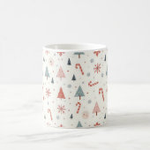 Kawaii Snowflakes-patroon Koffiemok (Center)
