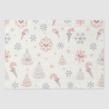 Kawaii Snowflakes-patroon