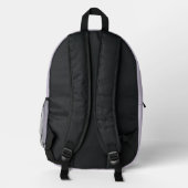 Kawaii Soft Sky Daypack Bedrukte Rugzak (Achterkant)