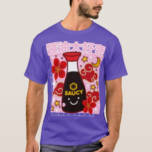 Kawaii Sojasaus Schattige Ik hou van Shoyu Japans  T-shirt
