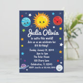 Kawaii Solar System buiten deze werelddag Kaart (Staand voorkant)