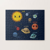Kawaii Solar System Legpuzzel (Horizontaal)