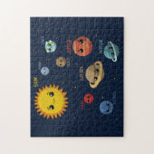Kawaii Solar System Legpuzzel (Verticaal)