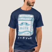 Kawaii Soy Milk Carton T-shirt (Voorkant)