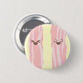 Kawaii spek zo blij ontbijt ronde button 5,7 cm (Voorkant /achterkant)
