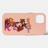 Kawaii Spooky Anime Goth Girl Halloween Case-Mate iPhone Case (Achterkant (horizontaal))