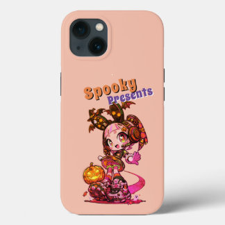 Kawaii Spooky Anime Goth Girl Halloween Case-Mate iPhone Case