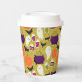Kawaii Spooky Season To-Go Cup Papieren Bekers (Links)