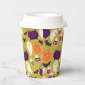 Kawaii Spooky Season To-Go Cup Papieren Bekers (Rechts)